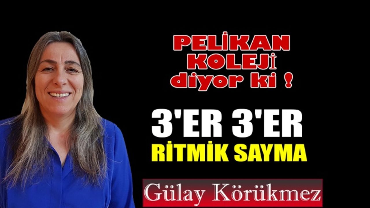 3'er 3'er ritmik sayma