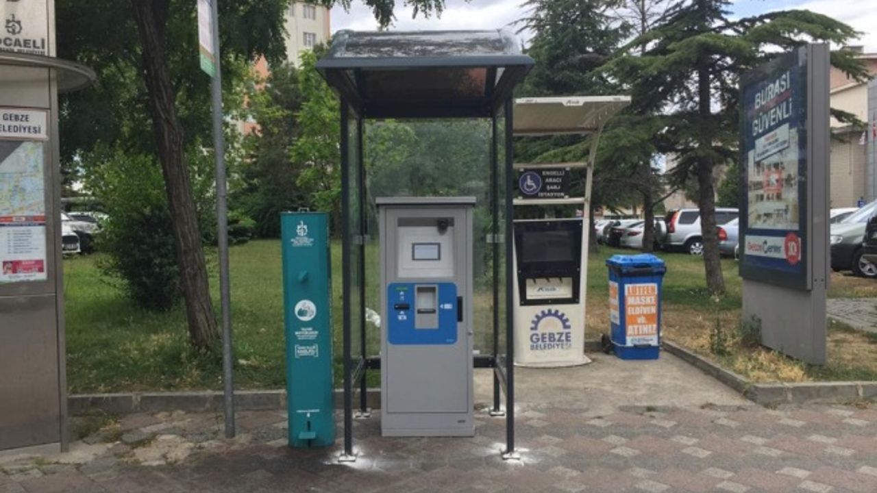 12 ilçede 74 noktaya KocaeliKart istasyonu kuruldu