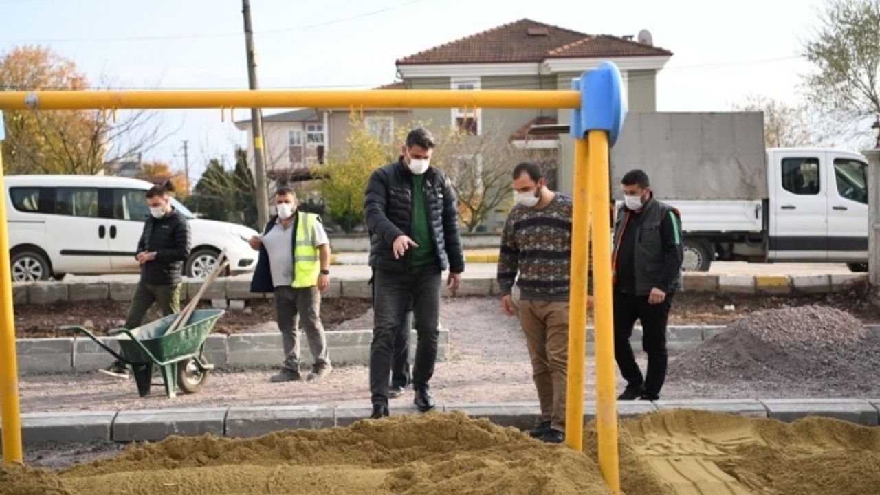 Kartepe Kültür ve Taziye Evi çevre düzenlemesi başladı
