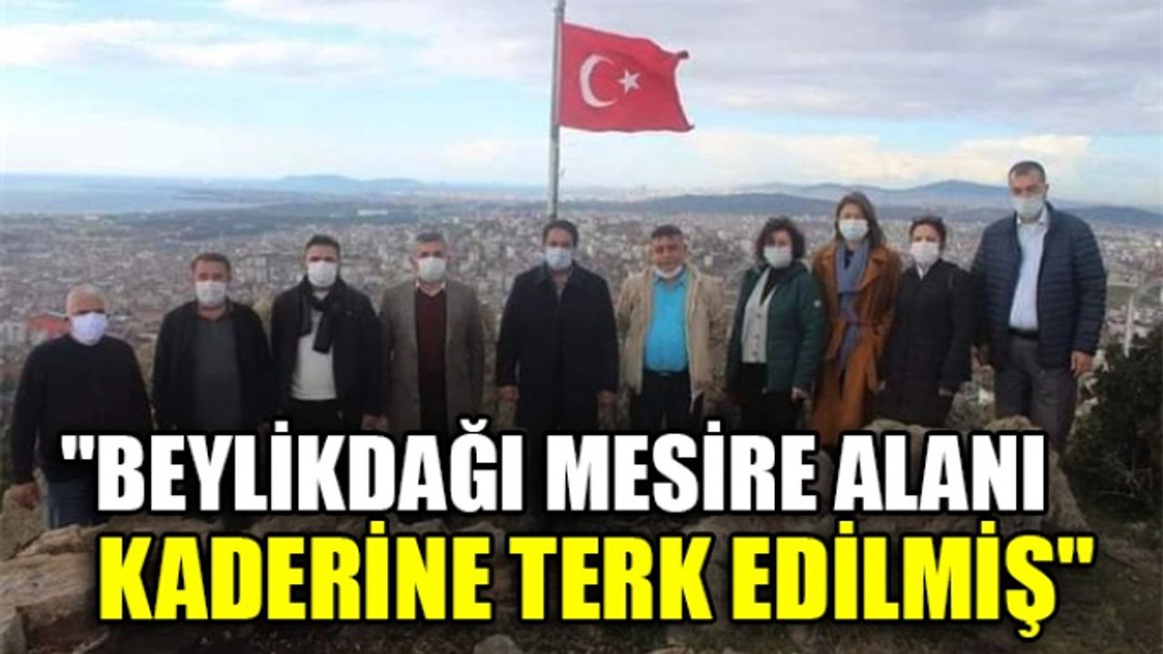 Orhan: Beylikdağı Mesire Alanı kaderine terkedilmiş
