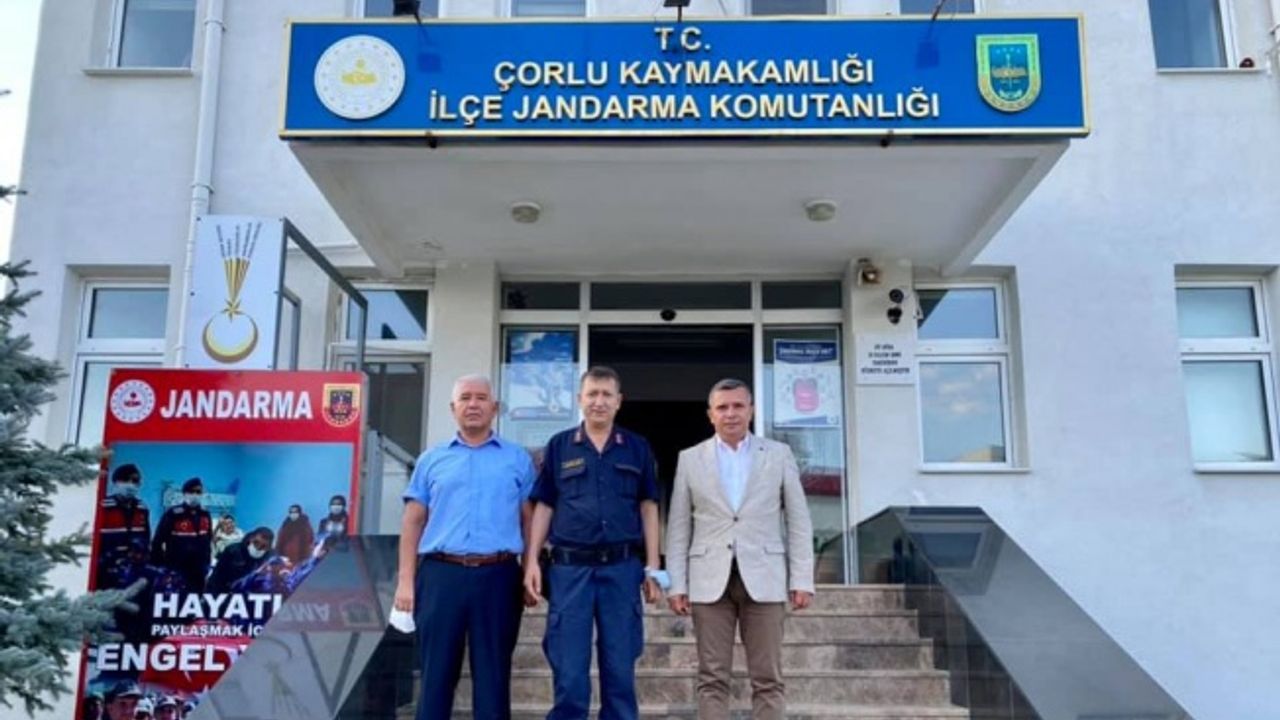 AK Parti Çorlu İlçe Başkanı Keskin bayram ziyaretlerinde bulundu