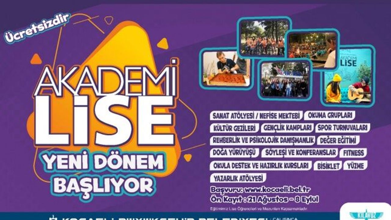 Akademi Lise’de yeni dönem kayıtlar başladı