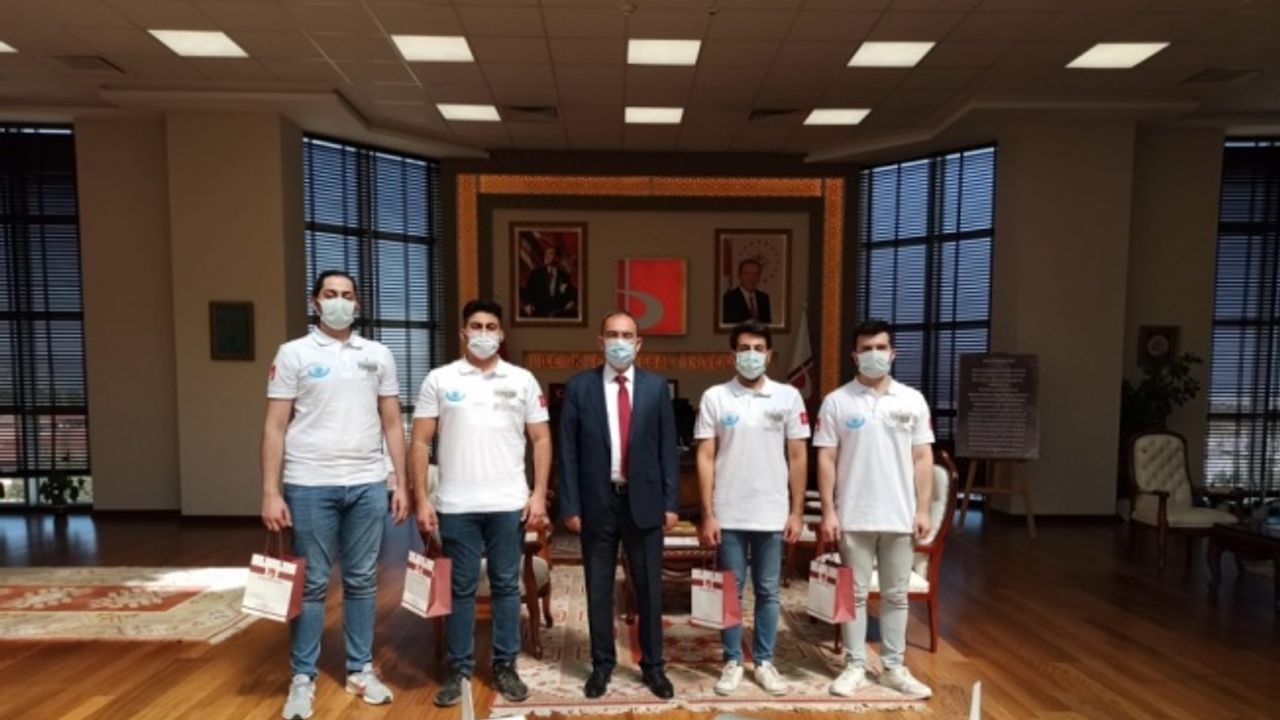 Bilecik Şeyh Edebali Üniversitesi proje ekibi, TEKNOFEST finalinde yarışacak