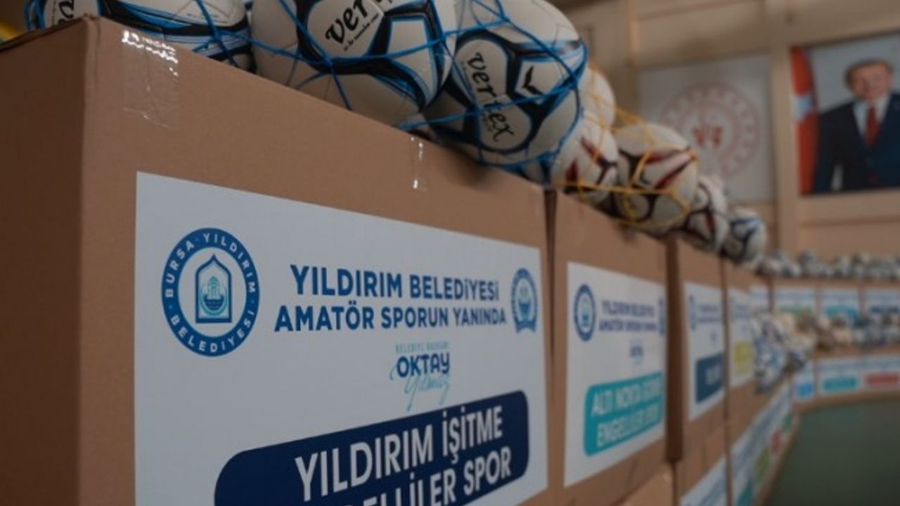 Bursa Yıldırım Belediyesi "Spor Kenti" olma yolunda ilerliyor