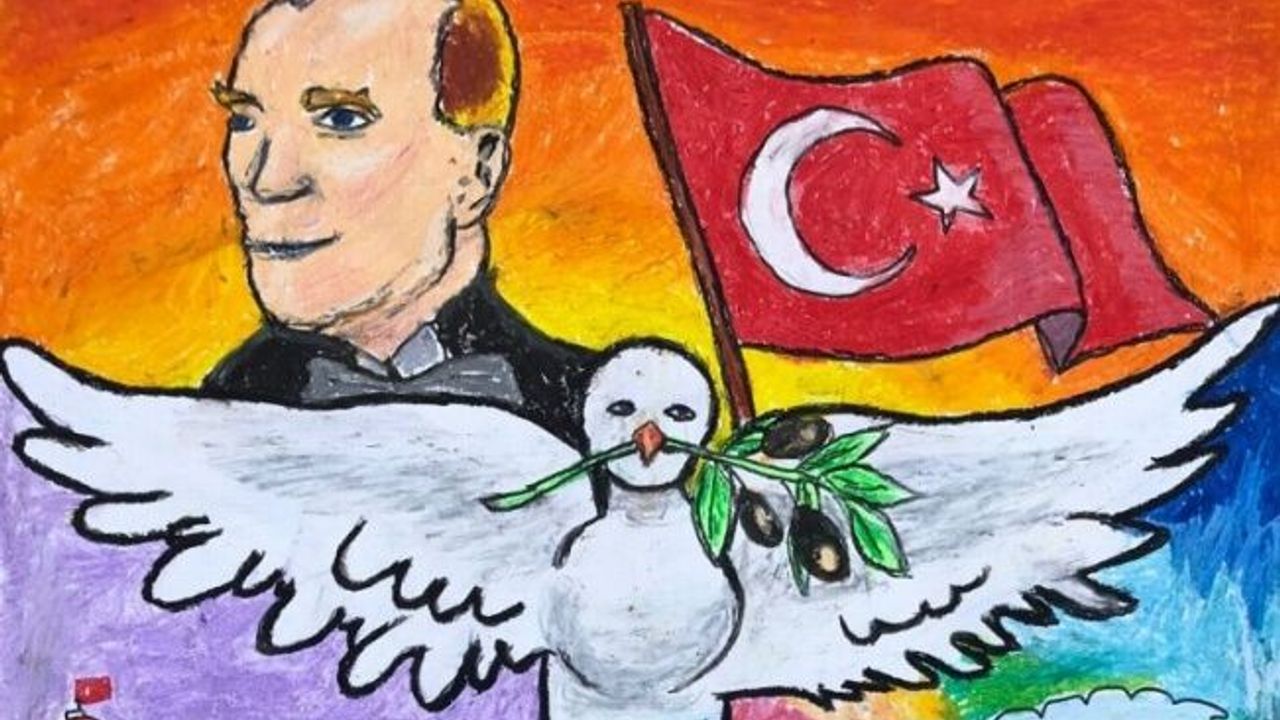 Bursa Yıldırım'da Cumhuriyet Bayramı için resim yarışması