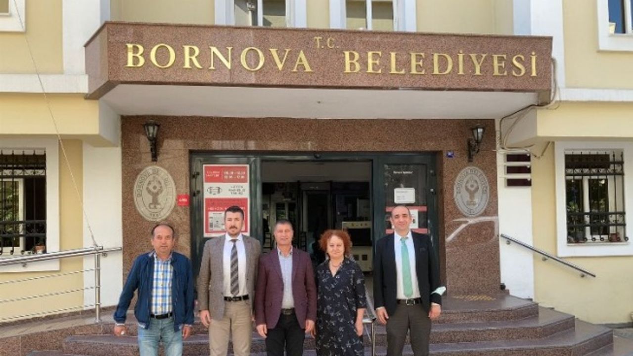 Kocaeli İzmit Belediyesi'nden Bornova'ya ziyaret