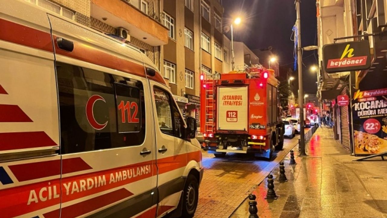 Bayrampaşa’da evcil hayvan mağazasında çıkan yangın söndürüldü