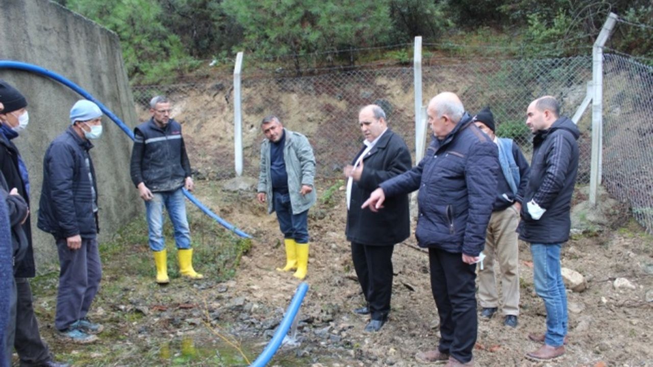 Osmaneli Kaymakamı Ünal, Dereyörük köyünde incelemelerde bulundu