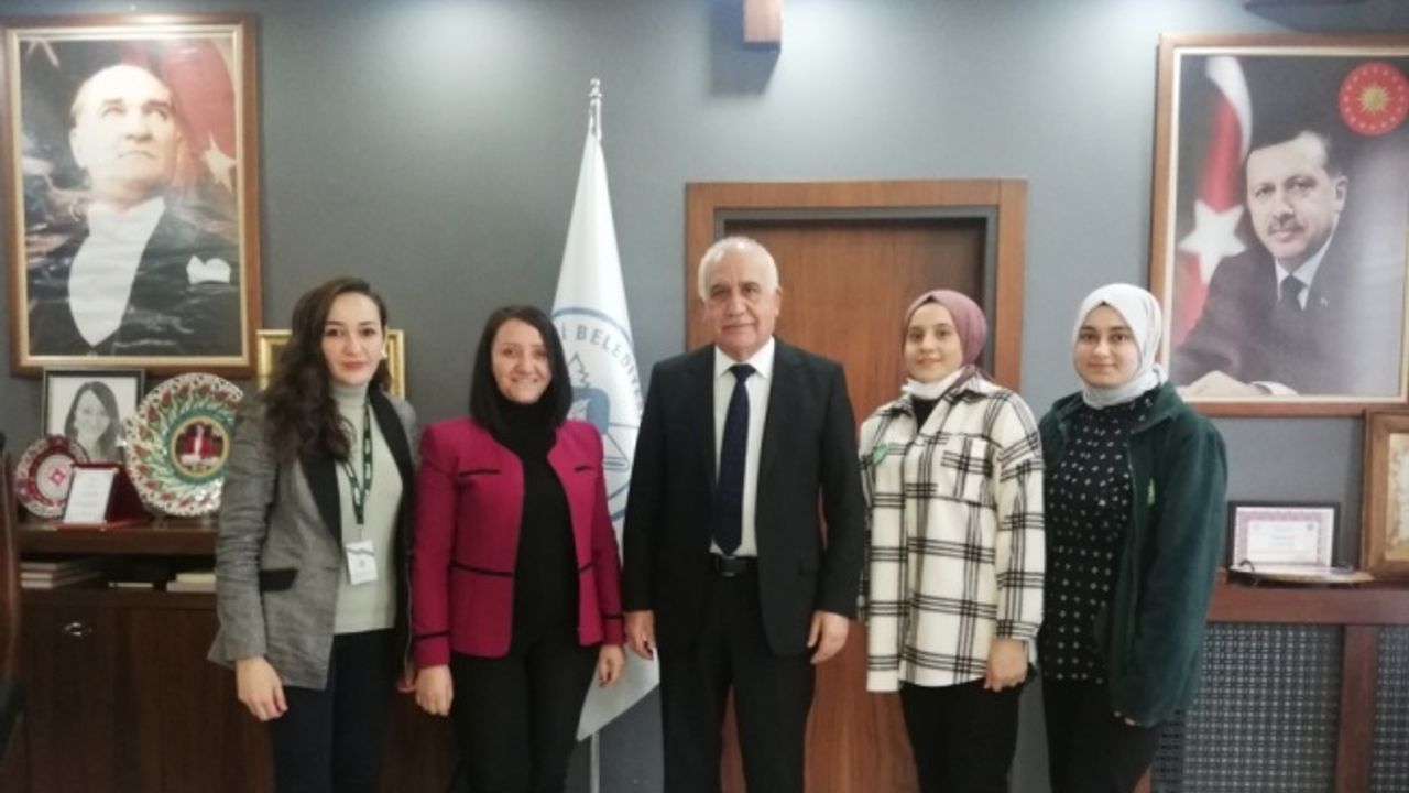 Yeşilay Bilecik Şube Başkanı Tekelioğlu'ndan Pazaryeri Belediye Başkanı Tekin'e ziyaret