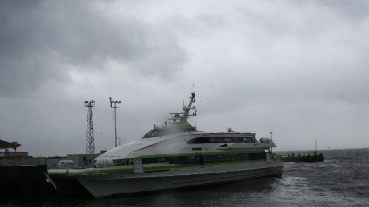 BUDO ve İDO'nun deniz seferlerine kar engeli