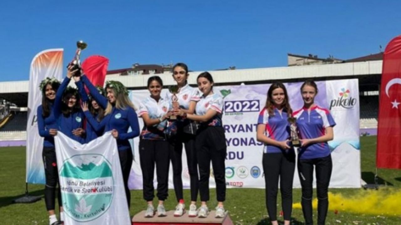 Oryantiring' de Türkiye Şampiyonu, "Bursa İnegöl Belediyespor"