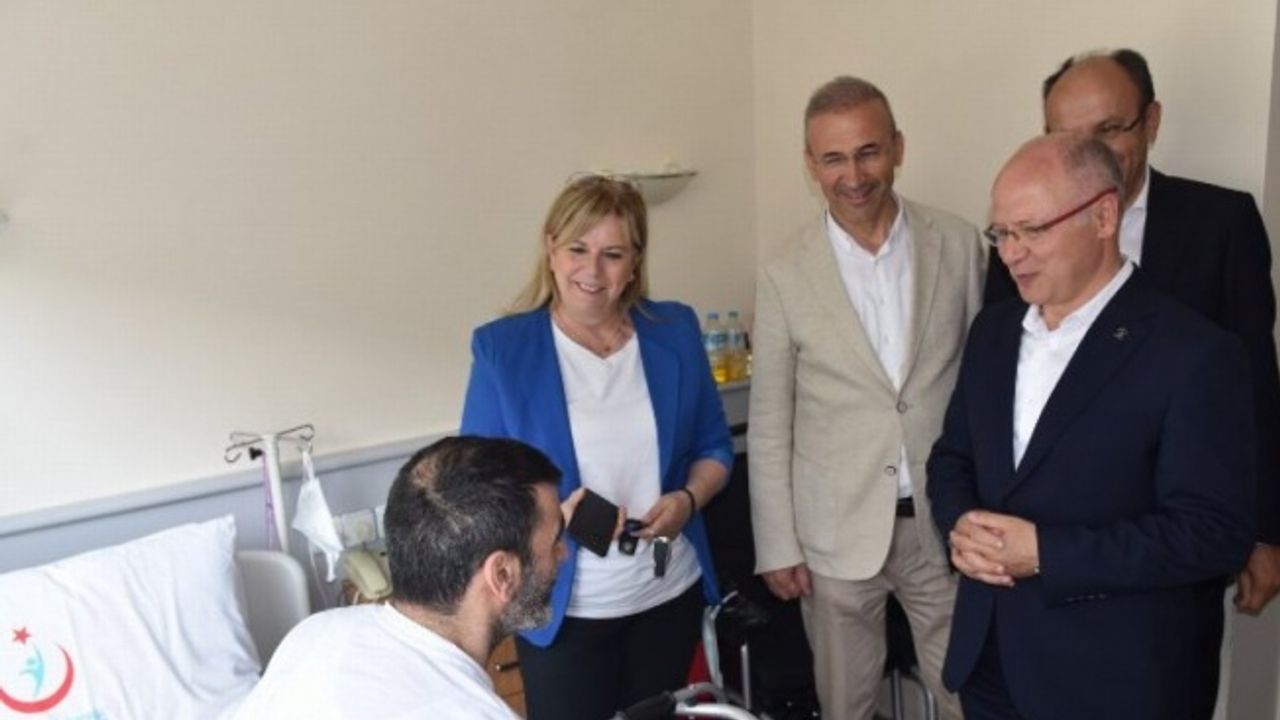 Dünya ALS Günü'nden Bursa AK Parti'den anlamlı ziyaret