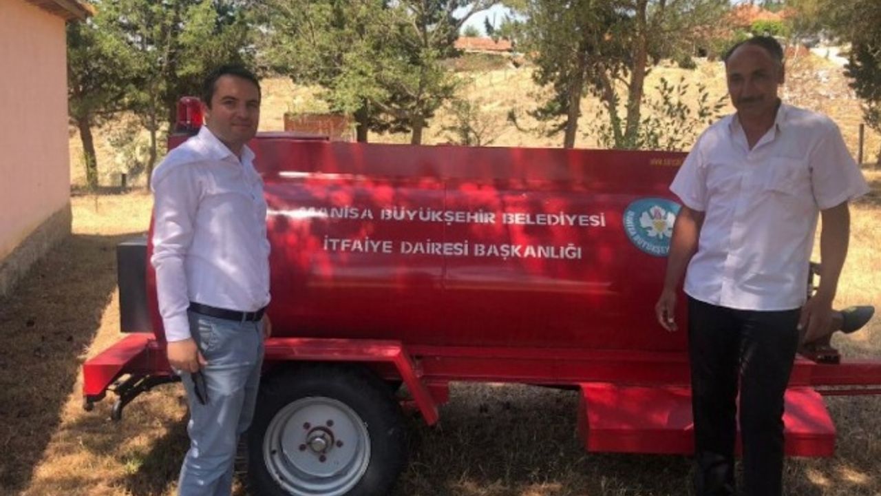 Manisa İtfaiyesi'nden Sarıgöl'e 'tankerleri hazırda bulundurun' çağrısı