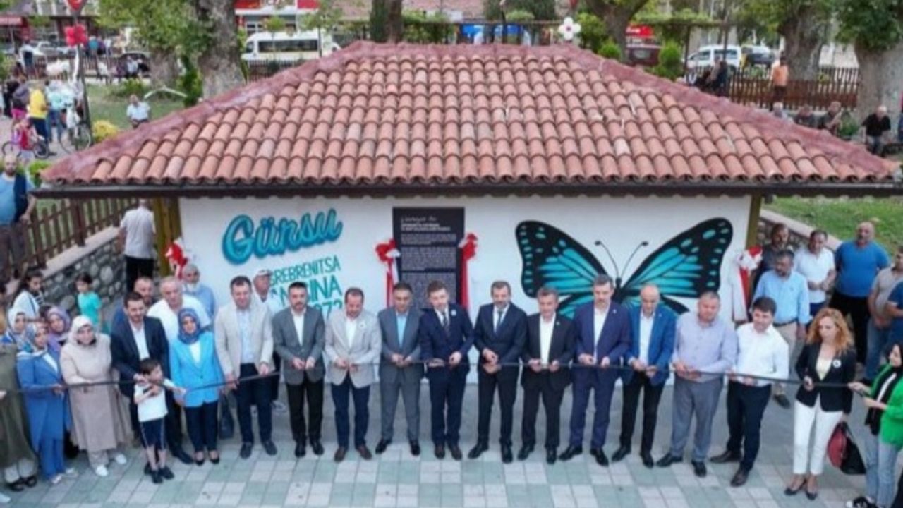 Bursa Gürsu'da 'Celal Bey'e resmi açılış