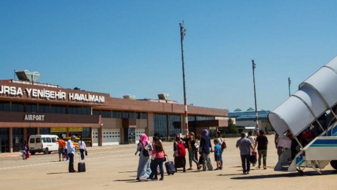 15 bin 415 yolcu Bursa Yenişehir'den havalandı