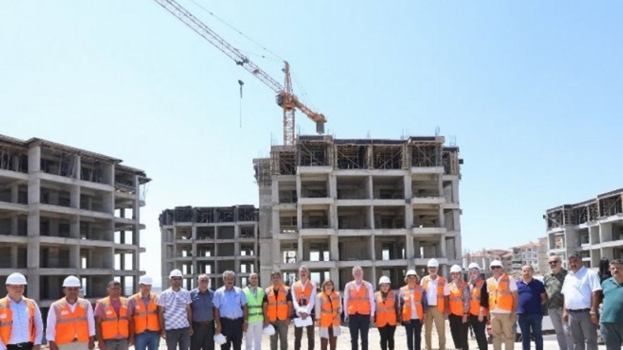 Gaziantep'de 387 'sosyal konut' yapımı sürüyor