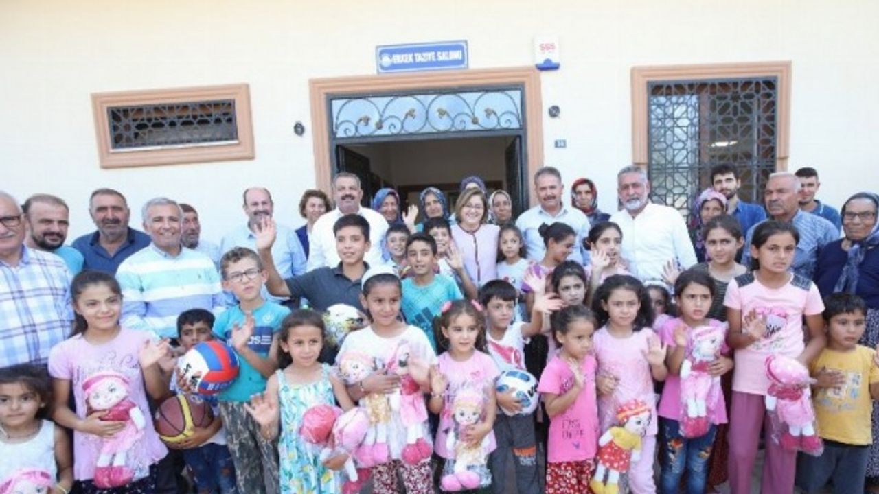 Gaziantep'te Başkan Şahin'den kırsal ziyaretlere devam