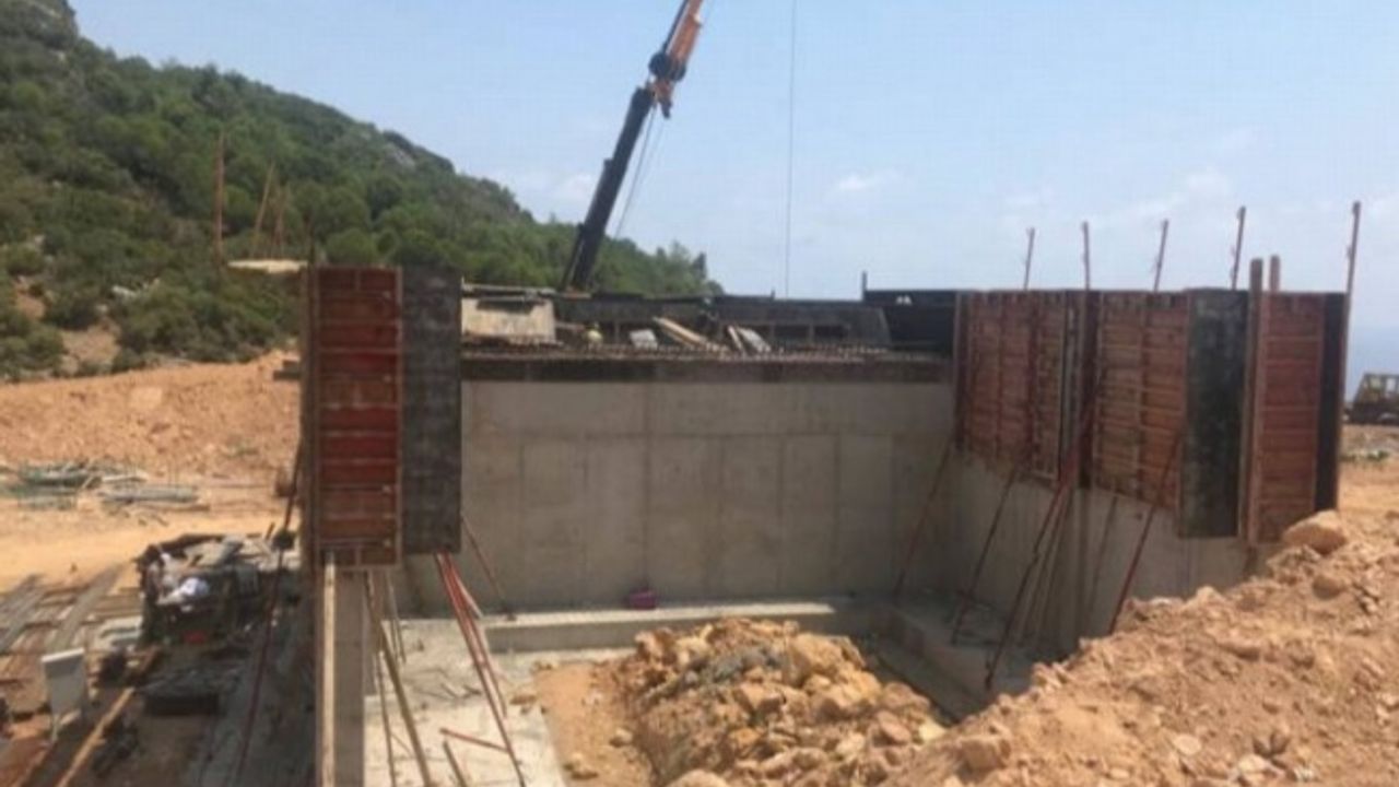 Gazipaşa katı atık çöp aktarma istasyonu yapılıyor