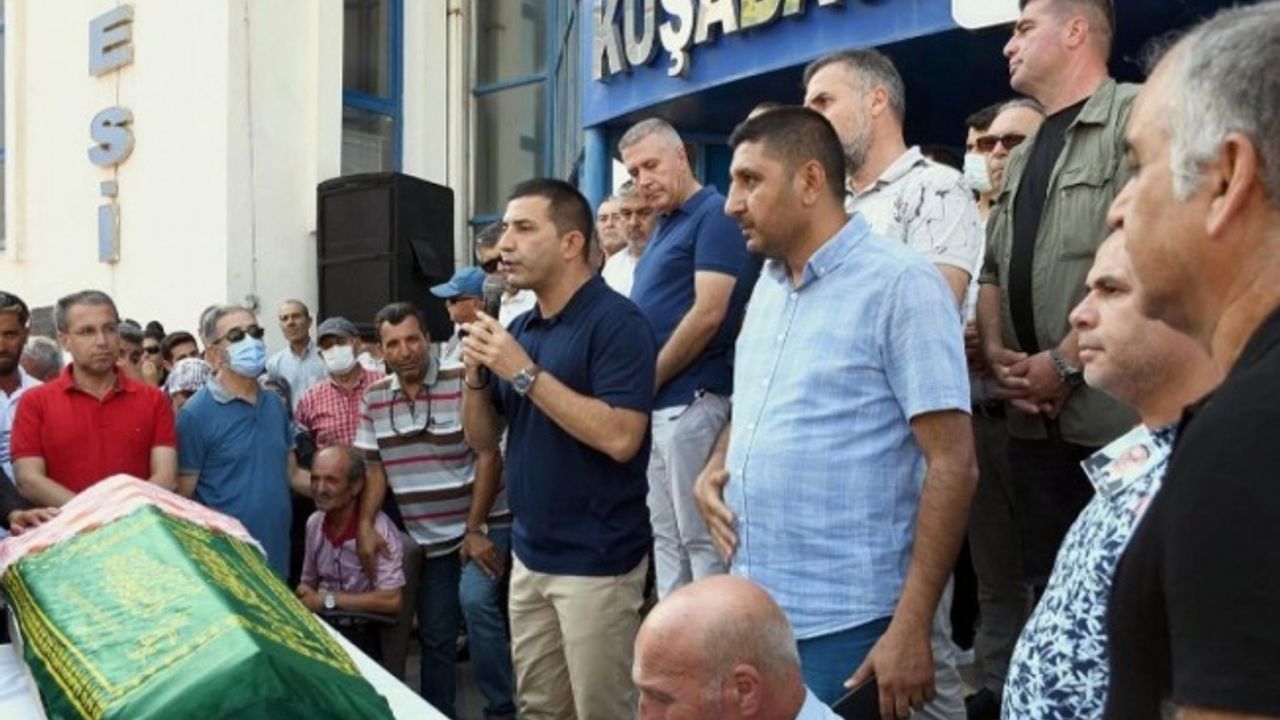 Kuşadası Belediyesi'nde Ahmet Balsak'a son görev!