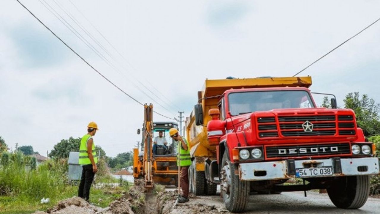 Sakarya Kamışlı'da içmesuyu sorunu çözüme kavuşacak
