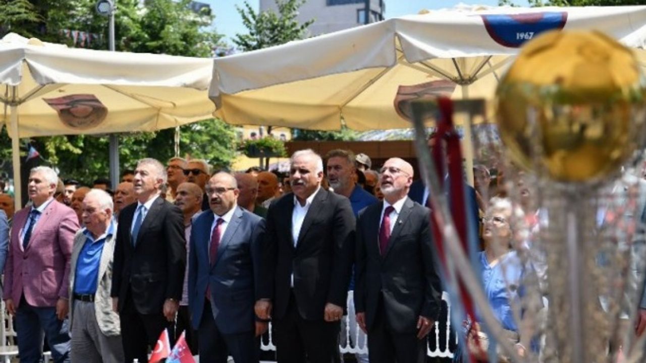 Trabzonspor'un 55’inci kuruluş yıl dönümü kutlandı