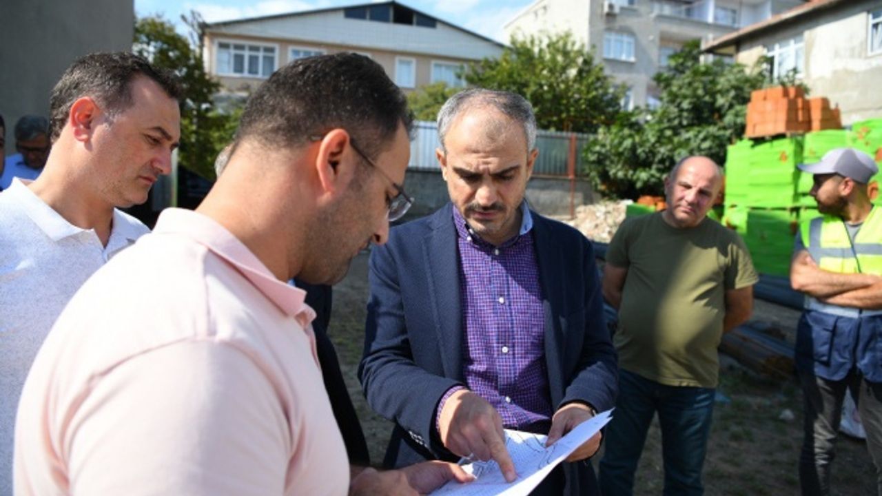 Çiftçi, ASM ve hizmet binası inşaatını inceledi
