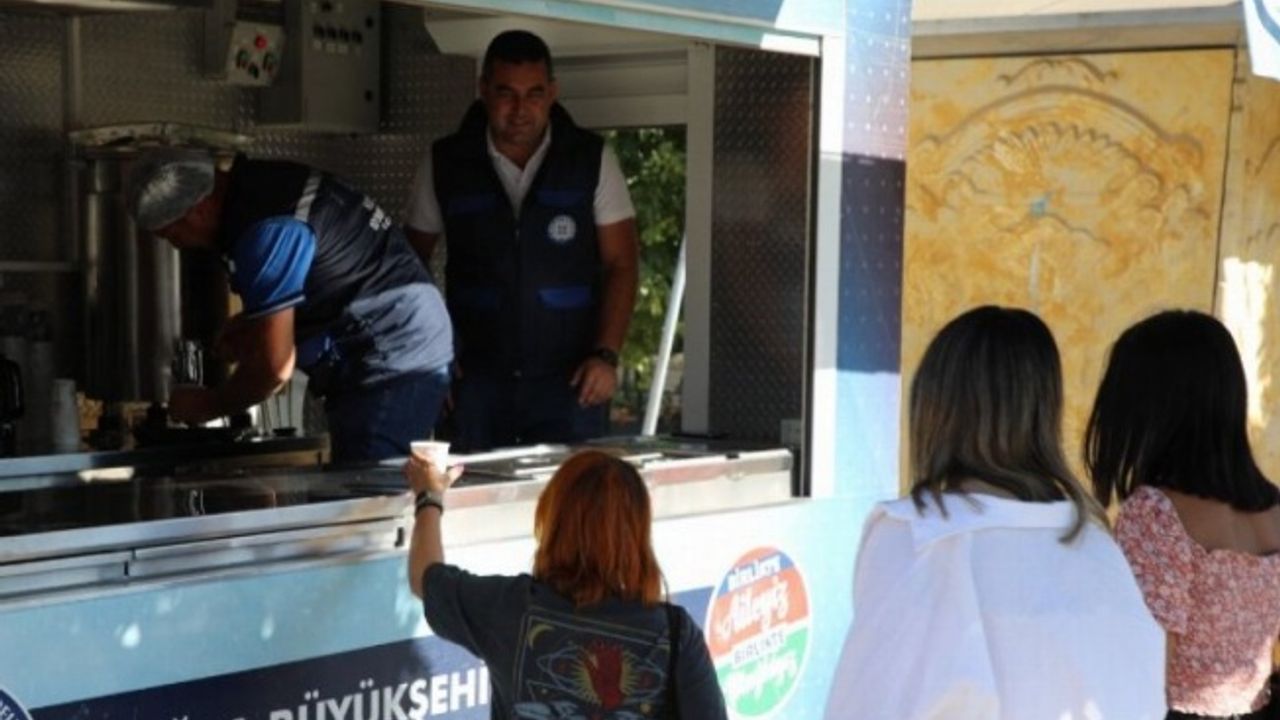 Muğla'da öğrencilere çorba dağıtımına başladı