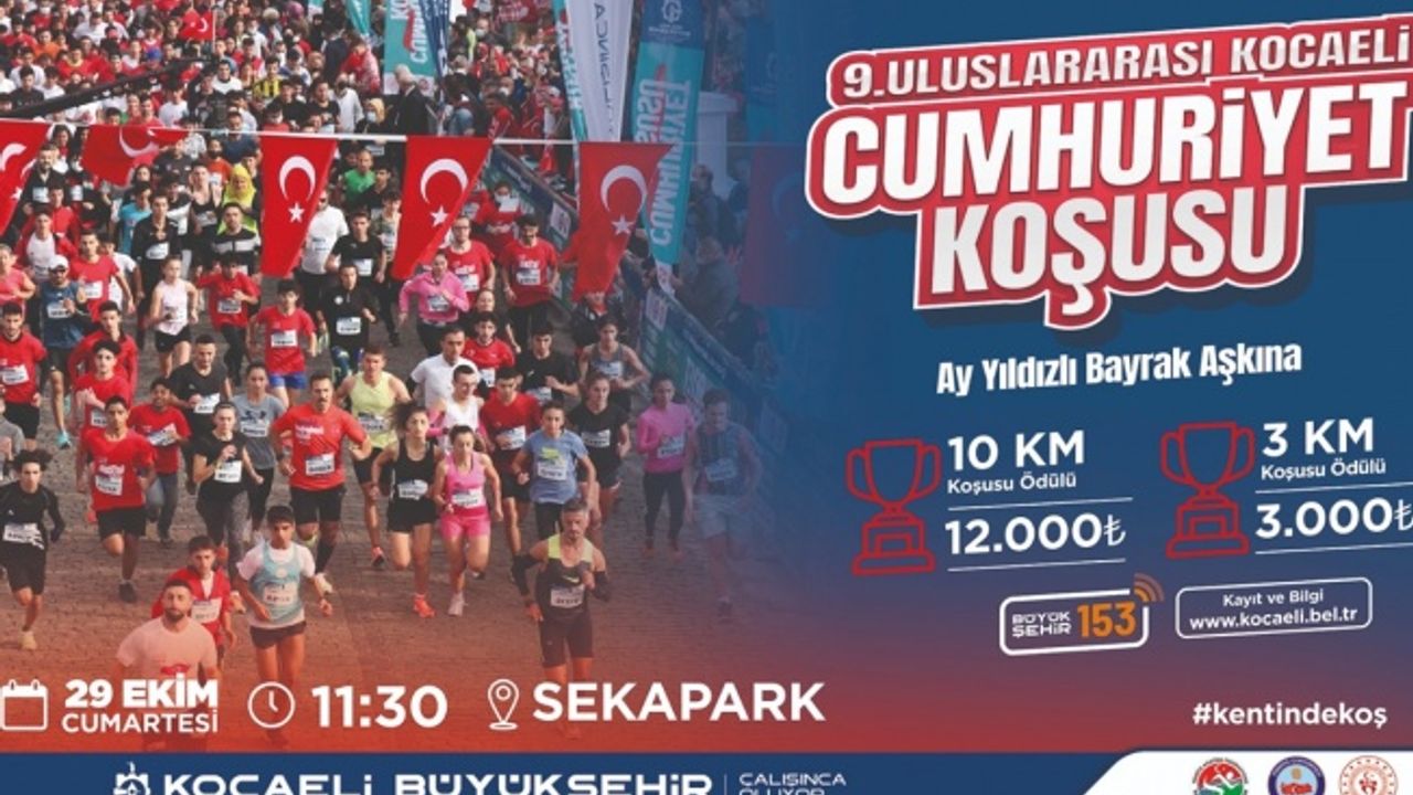 Cumhuriyet Koşusu için geri sayım başladı