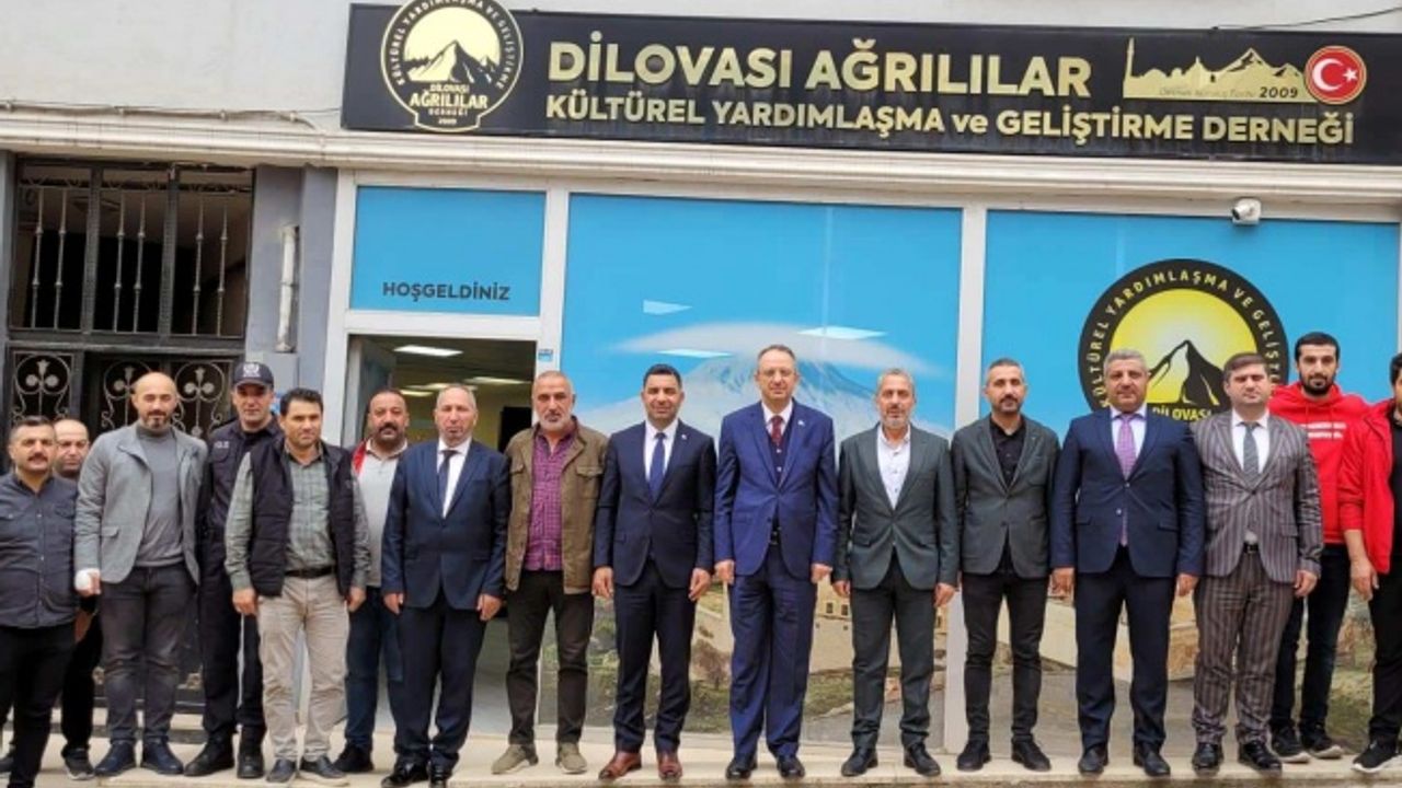 Dilovası Ağrılılar Derneği, Kaymakam Kubilay’ı ağırladı