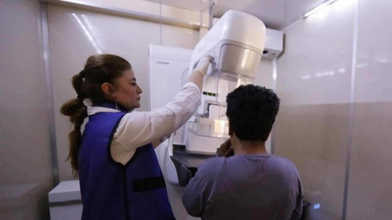 Gaziantep'te 165 bine yakın kadının sağlık taraması yapıldı