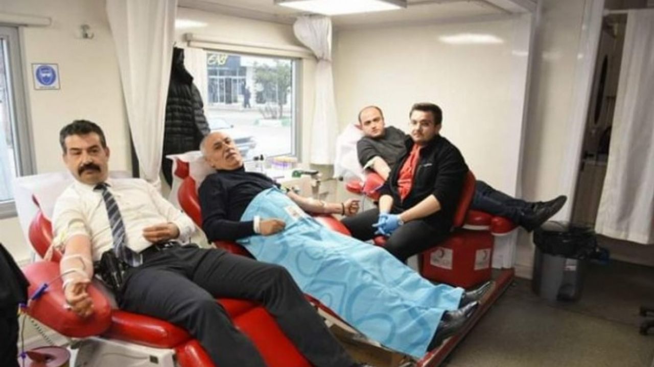 Bursa Yenişehir'de rekor düzeyde kan bağışı