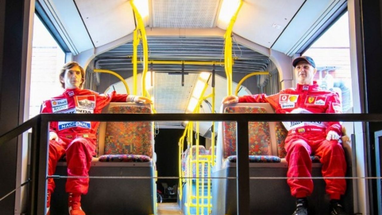 Formula 1'in iki efsane pilotu Kıbrıs'ta buluştu