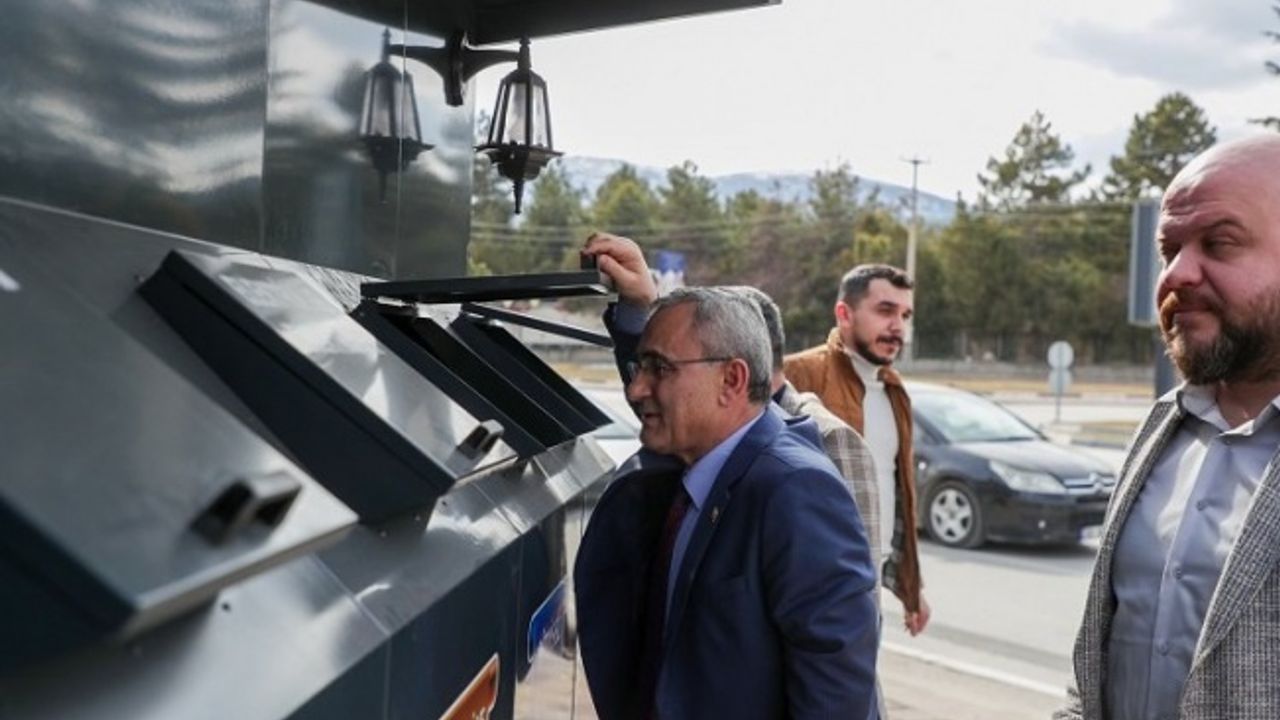 Kütahya'ya Mobil Atık Getirme Merkezi