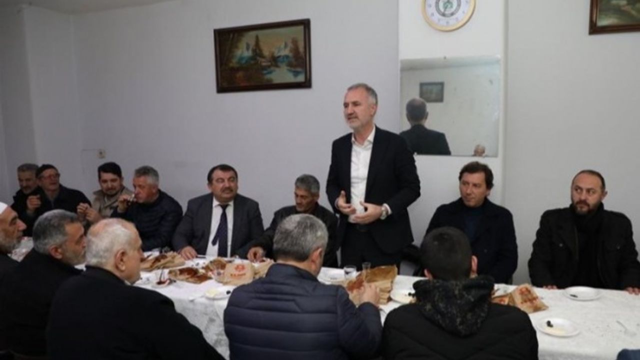 Bursa İnegöl'de 'Bereket Sofrası'na Ramazan molası