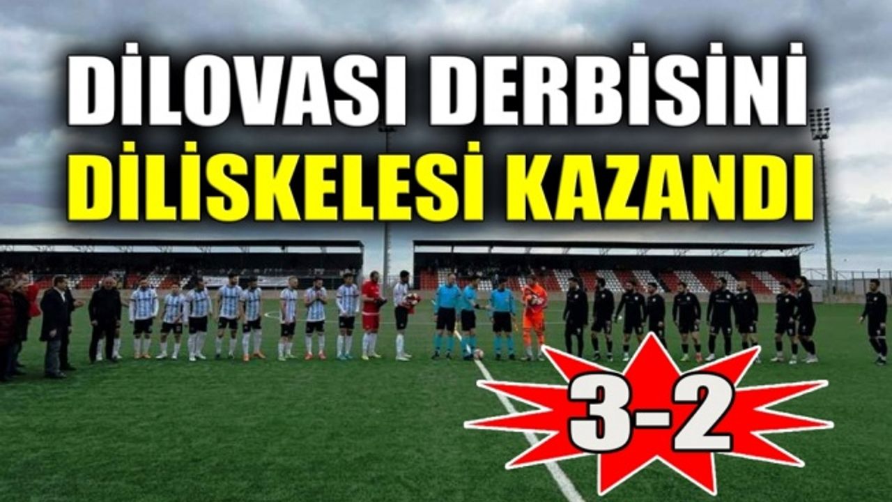 Dilovası derbisini Diliskelesi 3-2 kazandı
