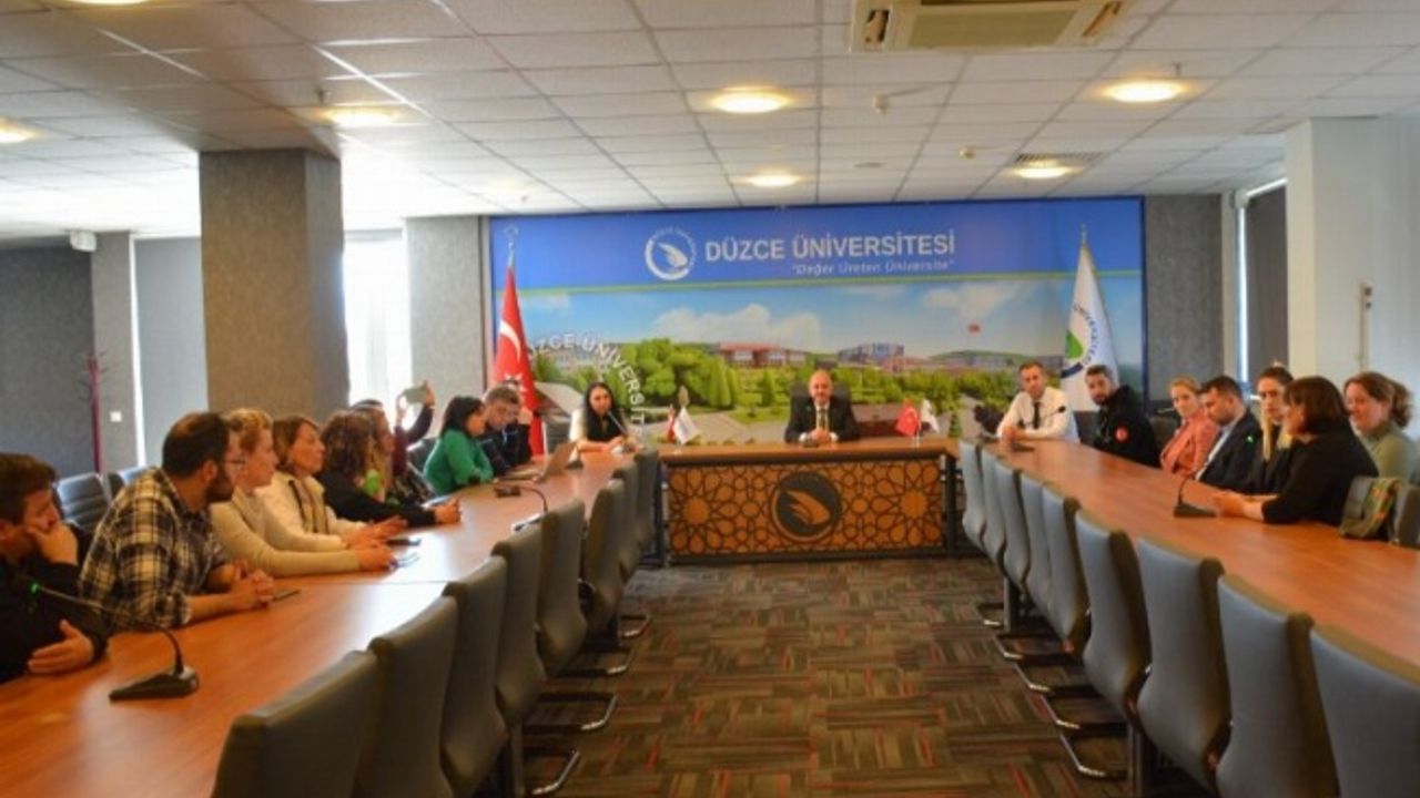 Düzce'de Hollanda ve İspanya ortaklı AB projesi hazırlığı