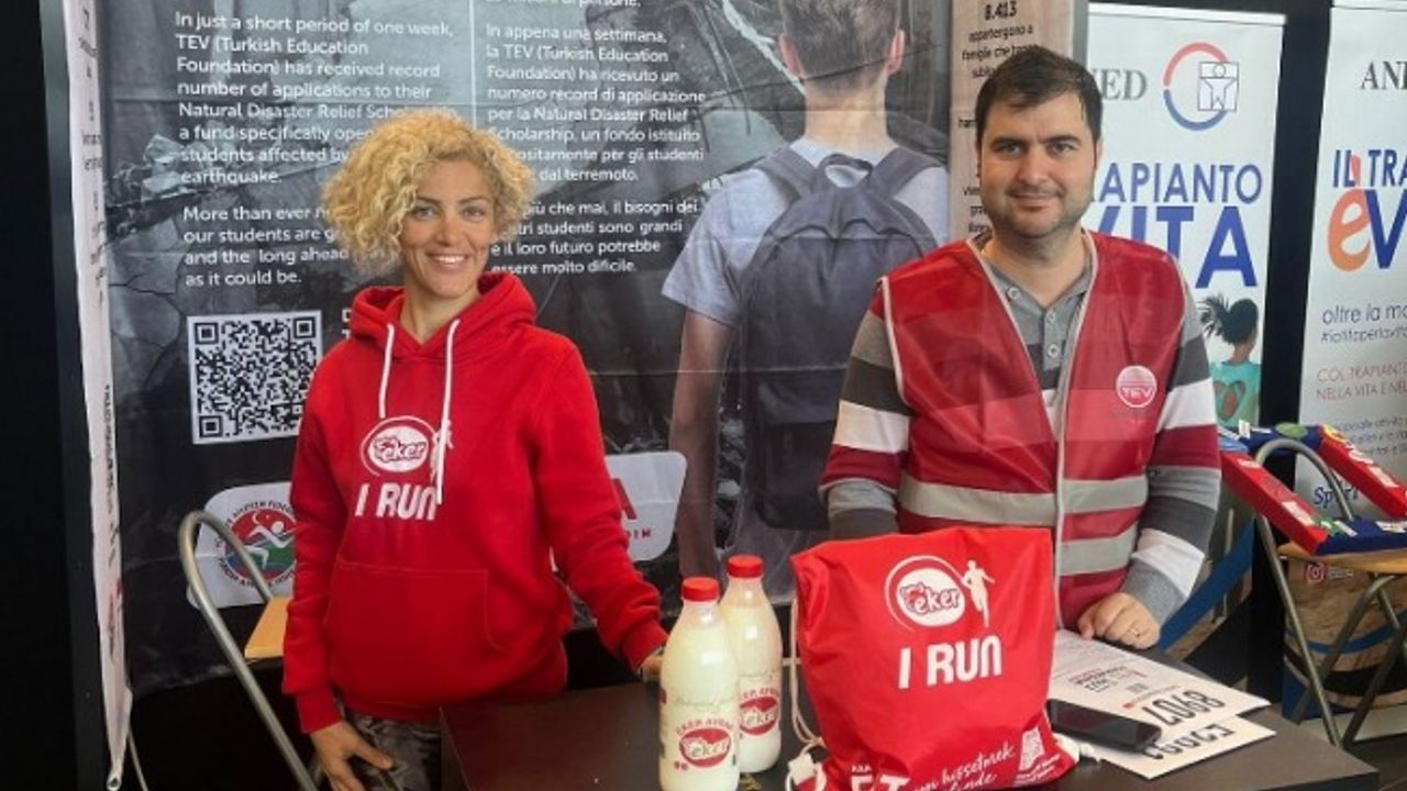 'Eker I Run' birincileri Roma'da afetzedeler için koşacak