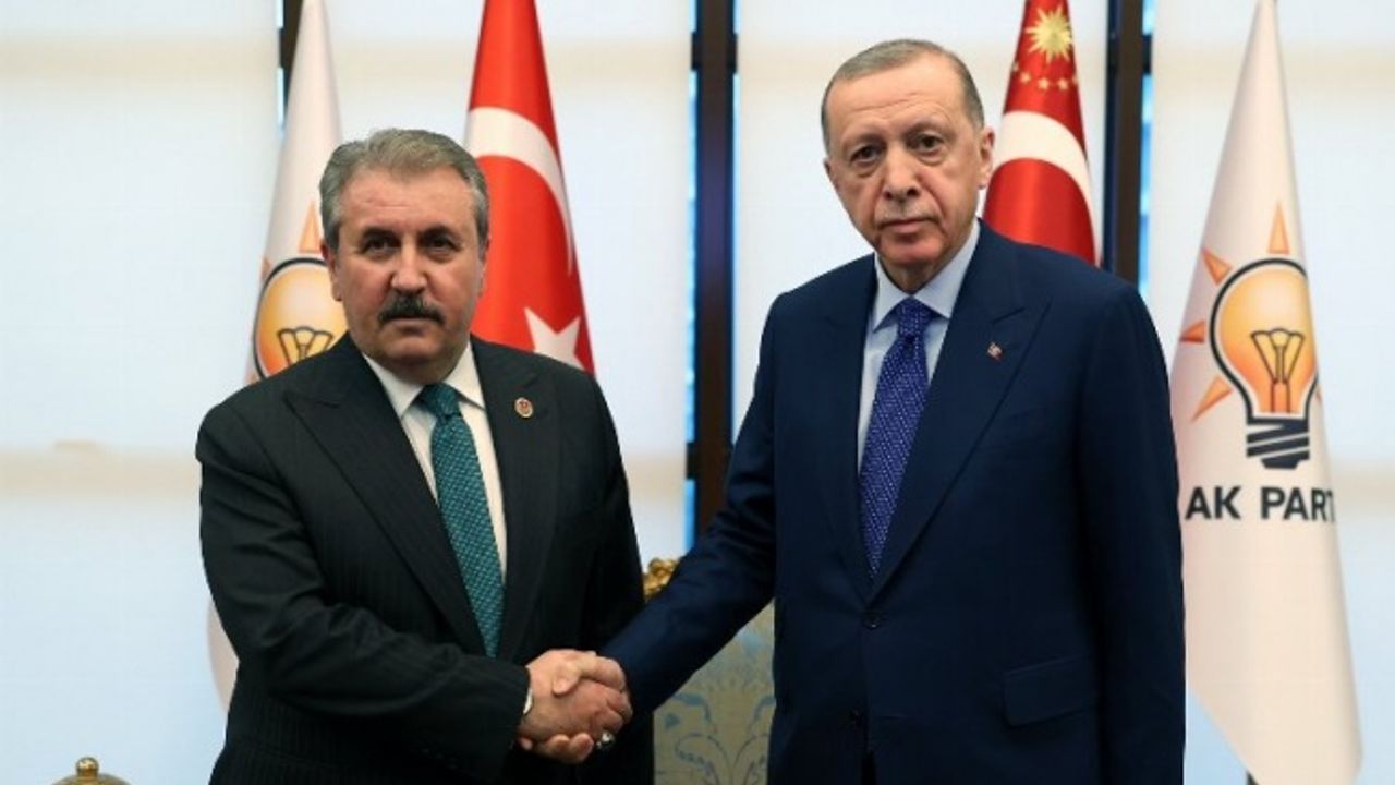 Erdoğan, Destici'yi kabul etti.. Destici'den 'Cumhur' mesajı