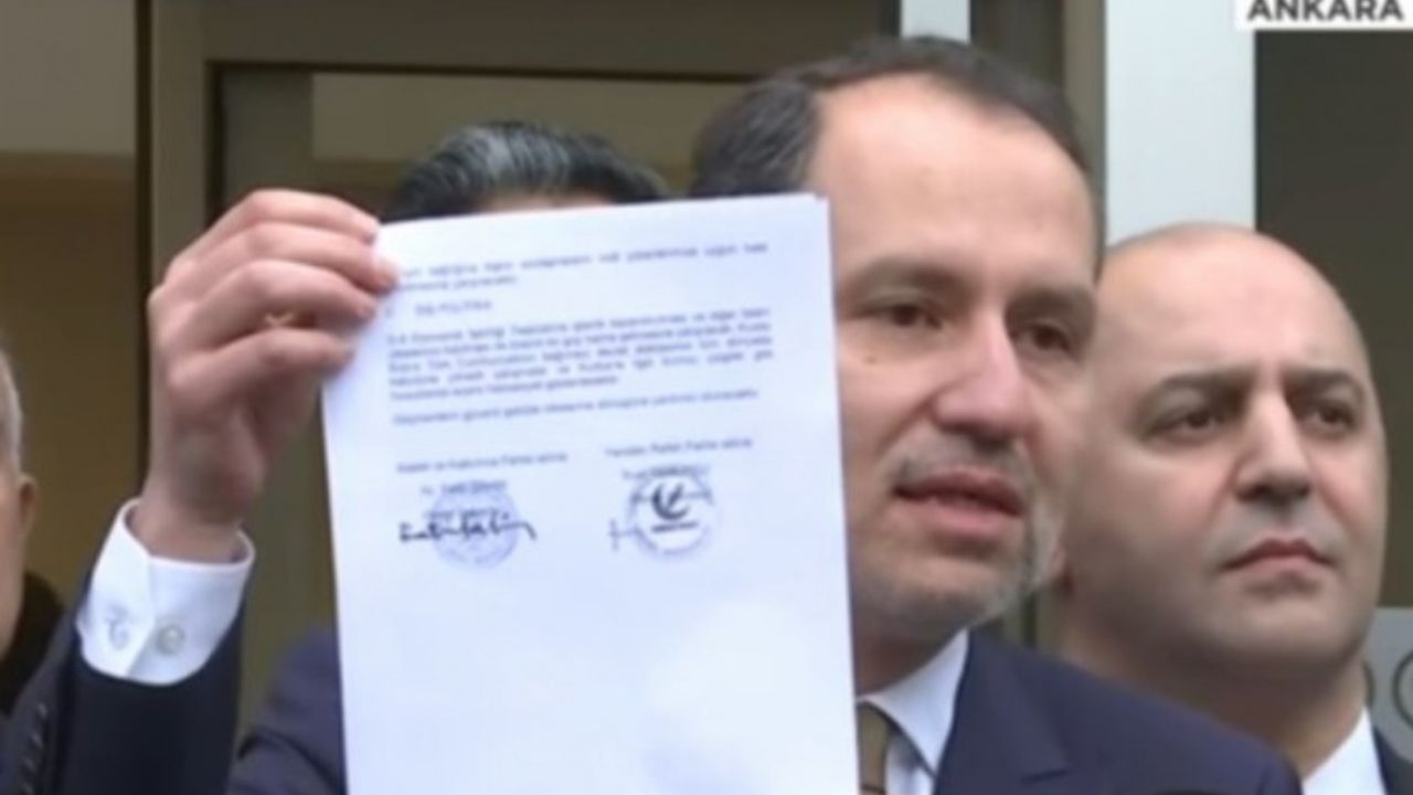 Fatih Erbakan adaylıktan çekildi... Cumhur İttifakı'na katıldı