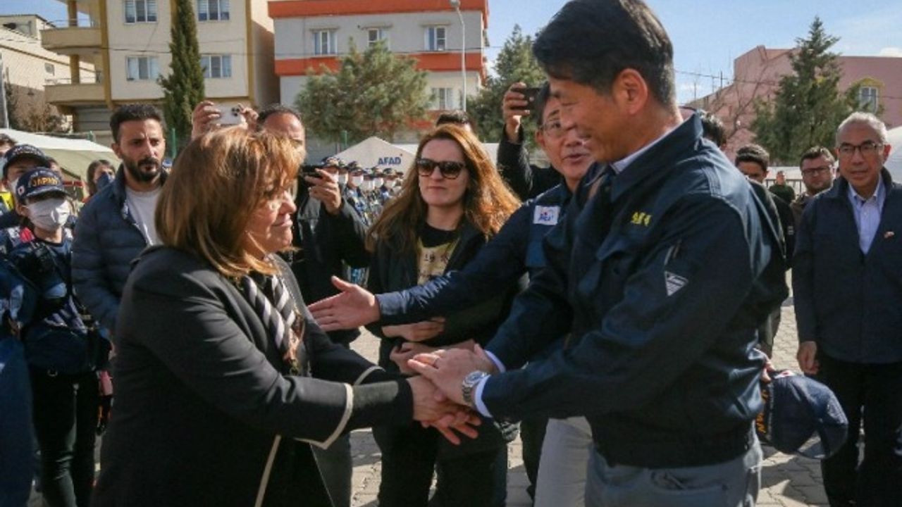 Japonya Dışişleri'nden Gaziantep'in 'sahra'sına ziyaret
