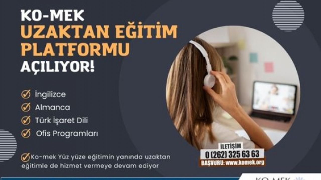 KO-MEK UZEM ile eğitimler daha kolay