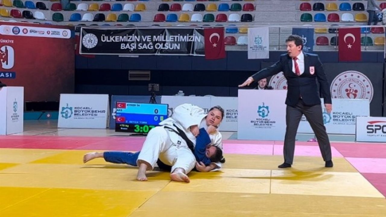 Kocaeli'de Büyükler Türkiye Judo Şampiyonası sona erdi