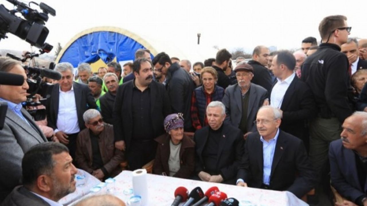 Malatya'da Kılıçdaroğlu'ndan 'Güzelbahçe Konteyner Kent'e ziyaret