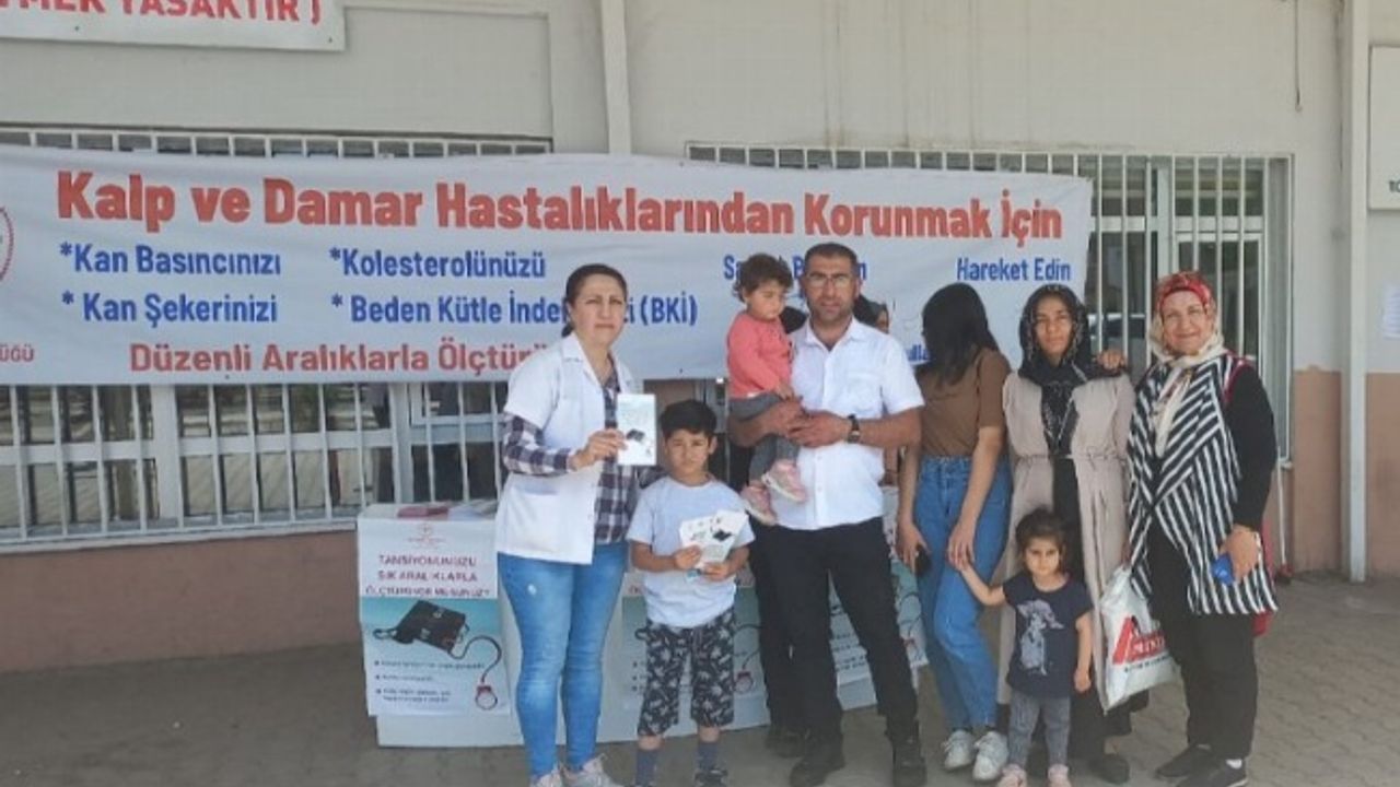 Diyarbakır Çocuk Hastalıkları'ndan kalp ve damar farkındalığı