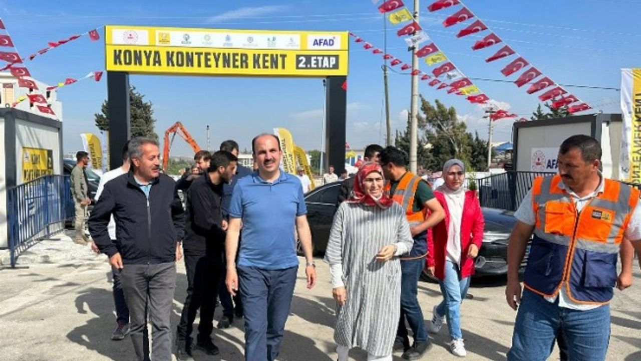 Konya Konteyner Kent'e Başkan Altay'dan ziyaret