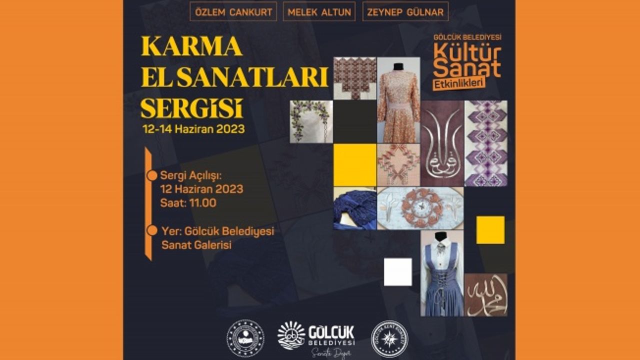 Gölcüklü kadınlar el emeği ürünlerini sergileyecek
