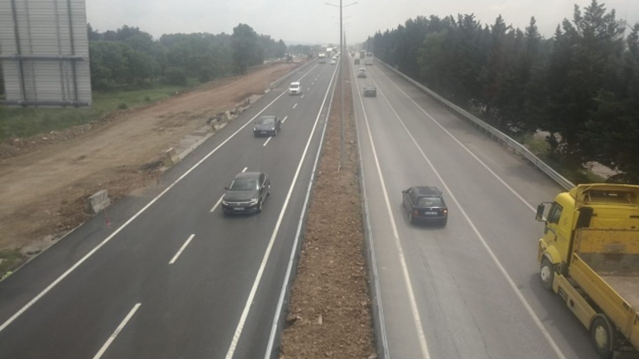 Stadyum yolunda D-100 Köseköy etabı trafiğe açıldı