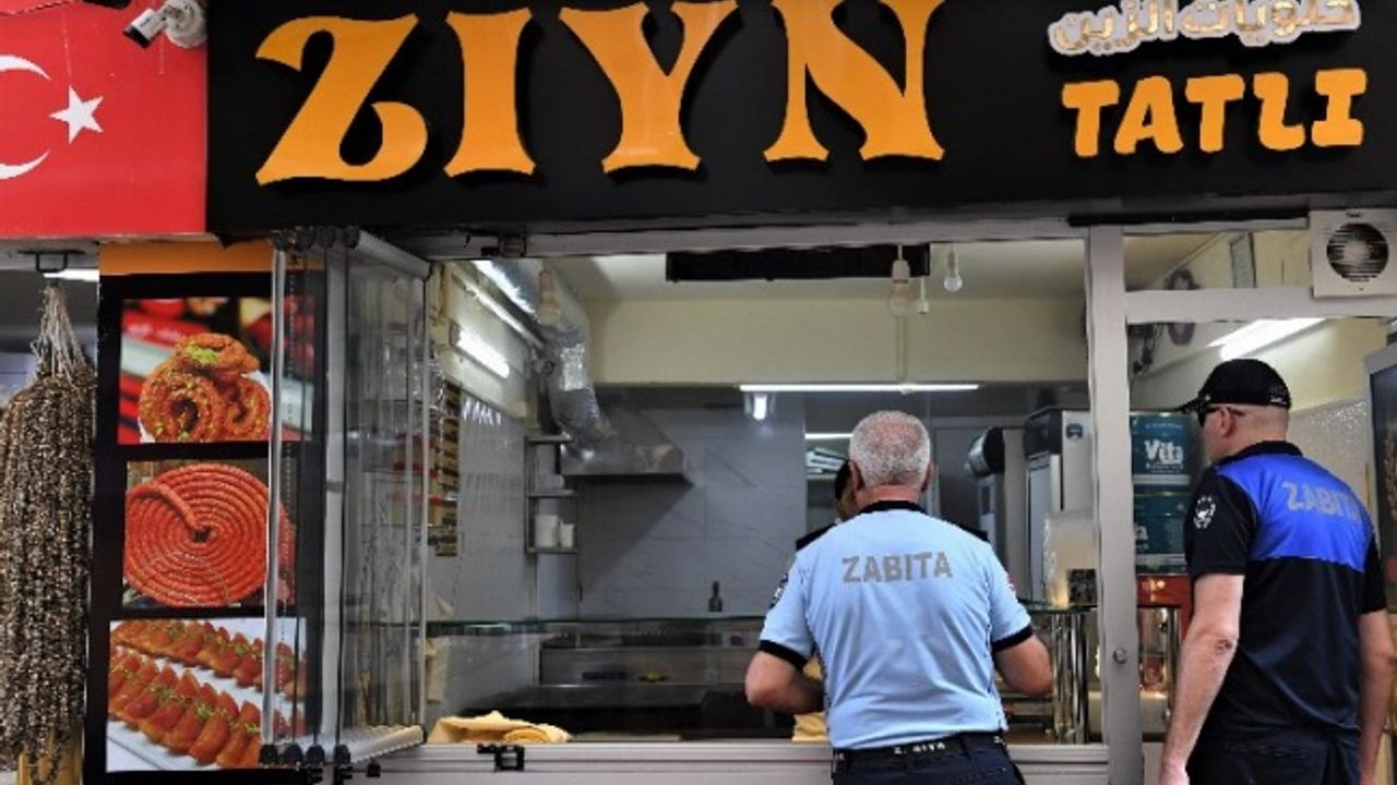 Bursa Osmangazi'de denetimler arttı, yabancı tabelalar kalktı!