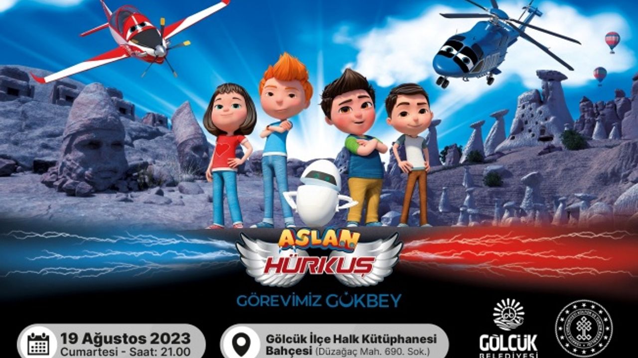 Gölcük'te Açık Hava Sinema Akşamları Görevimiz Gökbey ile başlıyor