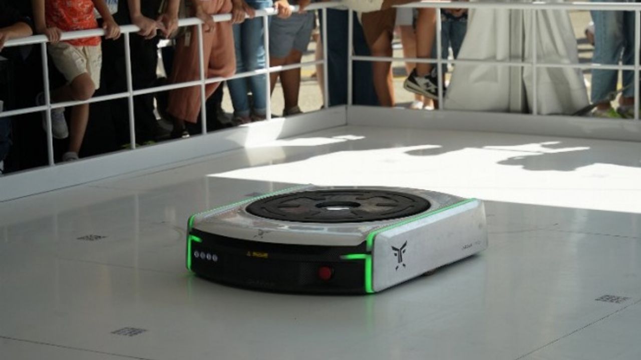 Lojistik robot TARQAN Teknofest'in ilgi odağı oldu